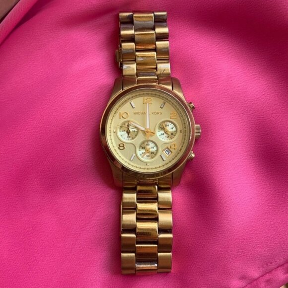 MICHAEL Michael Kors Michl Michl Kors Michl Kors Runway Chronograph Watch 38mm - Picture 1 of 4